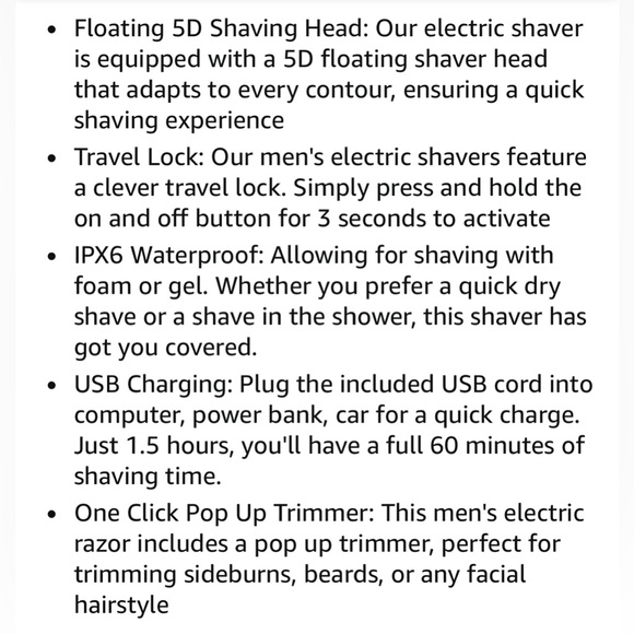 Electric Shaver / Razor - Picture 4 of 4